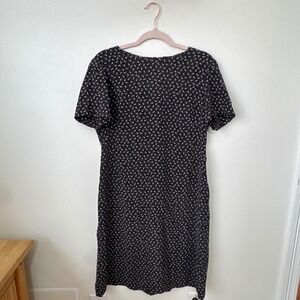 Vintage 90s Laura Ashley Silk Floral Dress Size 12 Cottagecore